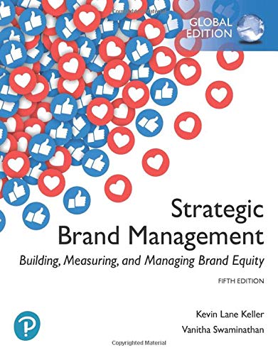 Strategic Brand Management: Building, Measuring, and Managing Brand Equity [Paperback] 5e by Kevin Lane Keller - Smiling Bookstore