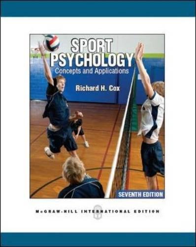 Sport Psychology: Concepts and Applications [Paperback] 7e by Richard Cox