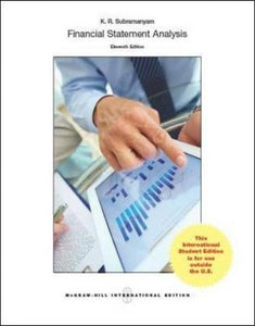 Financial Statement Analysis [Paperback] 11e by Subramanyam - Smiling Bookstore :-)