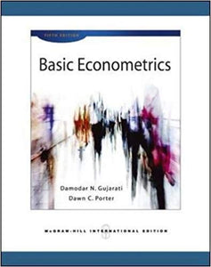 Basic Econometrics (International Edition) [Paperback] 5e by Gujarati, Damodar - Smiling Bookstore :-)