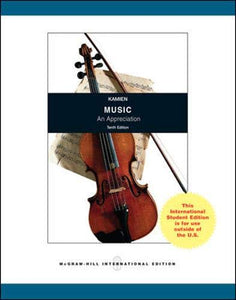 Music: An Appreciation [Paperback] 10e by Roger Kamien - Smiling Bookstore