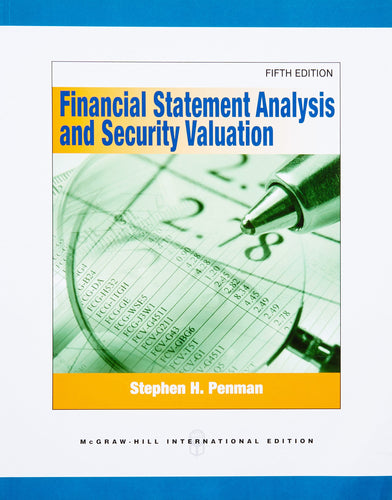 Financial Statement Analysis and Security Valuation [Paperback] 5e by Penman - Smiling Bookstore