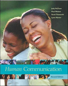 Human Communication [Paperback] 2e by Judy Pearson