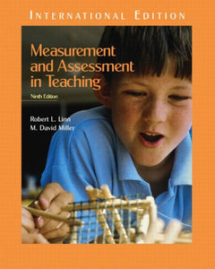 Measurement and Assessment in Teaching [Paperback] 9e by Robert L. Linn