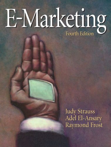 E-Marketing [Paperback] 4e by Judy Strauss