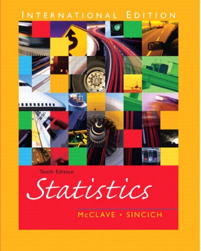 Statistics [Paperback] 10e by James T. McClave