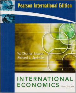 International Economics [Paperback] 3e by W. Charles Sawyer