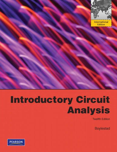 Introductory Circuit Analysis [Paperback] 12e by Robert L. Boylestad