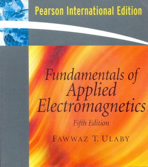 Fundamentals of Applied Electromagnetics [Paperback] 5e by Ulaby - Smiling Bookstore