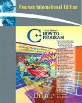 C++ How to Program [Paperback] 6e by Paul J. Deitel
