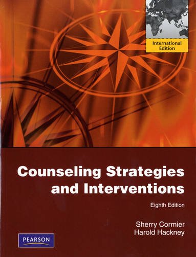 Counseling Strategies and Interventions [Paperback] 8e by Sherry Cormier