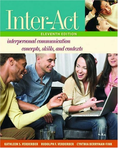 Inter-Act: Includes Inter-Action! CD [Paperback] 11e by Kathleen S. Verderber