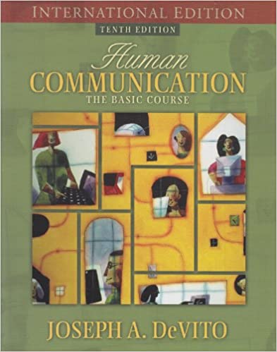 Human Communication: The Basic Course [Paperback] 10e by Joseph A. Devito