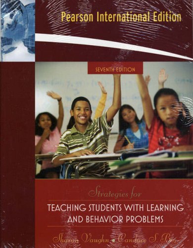 Strategies for Teaching Students with Learning and Behavior Problems (with MyLab Education) [Paperback] 7e by Bos