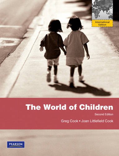 The World of Children [Paperback] 2e by Greg Cook