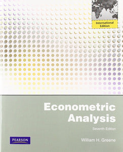 Econometric Analysis [Paperback] 7e by William H. Greene - Smiling Bookstore