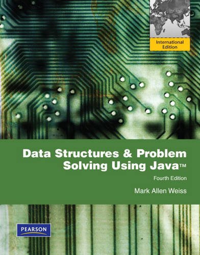 Data Structures and Problem Solving Using Java: International Edition [Paperback] 4e Weiss