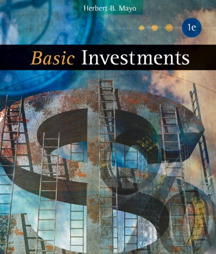 Basic Investments (Series in Finance) [Hardcover] 1e by Herbert B. Mayo