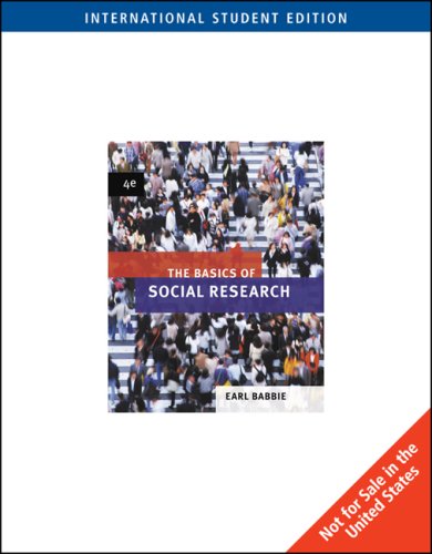 The Basics of Social Research [Paperback] 4e by Earl Babbie
