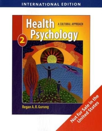 Health Psychology [Paperback] 2e by Regan Gurung