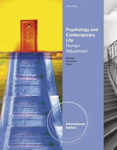 Psychology and Contemporary Life: Human Adjustment, International Ed [Paperback] 10e by Hammer