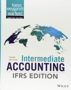 Intermediate Accounting: IFRS Edition [Paperback] 3e by Kieso - Smiling Bookstore :-)