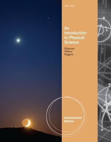 An Introduction to Physical Science [Paperback] 13e by Jerry Wilson