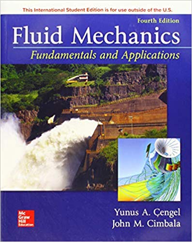 Fluid Mechanics: Fundamentals and Applications 4th Edition [Paperback] by Yunus Cengel - Smiling Bookstore