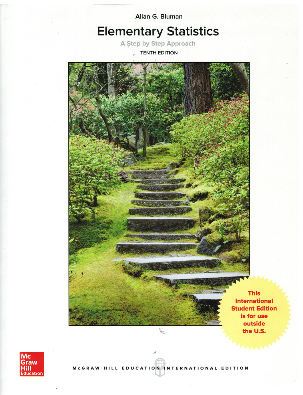 Elementary Statistics: A Step By Step Approach [Paperback] 10e by Bluman, Allan - Smiling Bookstore