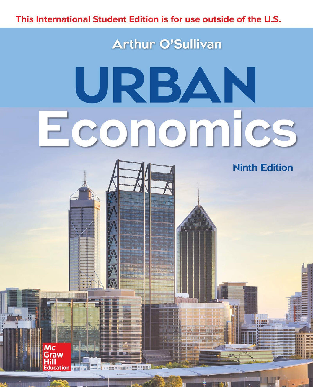 Urban Economics [Paperback] 9e by Arthur O'Sullivan - Smiling Bookstore