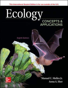 Ecology: Concepts and Applications [Paperback] 8e by Molles - Smiling Bookstore :-)