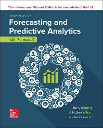 Forecasting And Predictive Analytics With Forecast X  [Paperback] 7e by Barry Keating - Smiling Bookstore