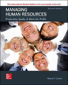 Managing Human Resources [Paperback] 11e by Wayne Cascio - Smiling Bookstore