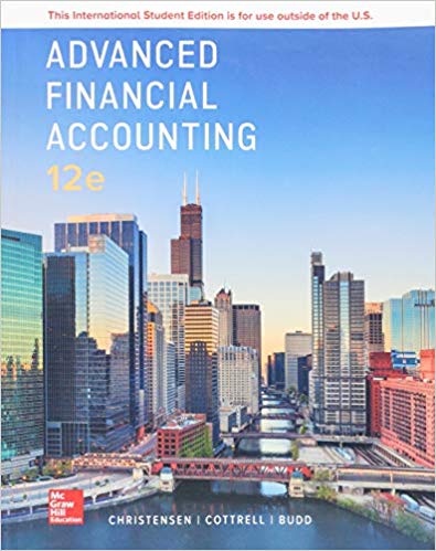 Advanced Financial Accounting [Paperback] 12e by Christensen, Theodore - Smiling Bookstore :-)