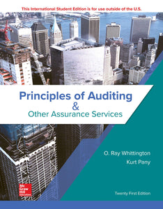 Principles of Auditing & Other Assurance Services [Paperback] 21e by Whittington - Smiling Bookstore