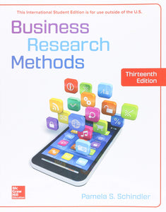 Business Research Methods [Paperback] 13e by Schindler, Pamela - Smiling Bookstore :-)