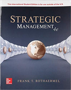 Strategic Management [Paperback] 4e by Rothaermel, Frank - Smiling Bookstore :-)