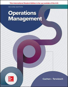 Operations Management [Paperback] 2e by Gerard Cachon - Smiling Bookstore