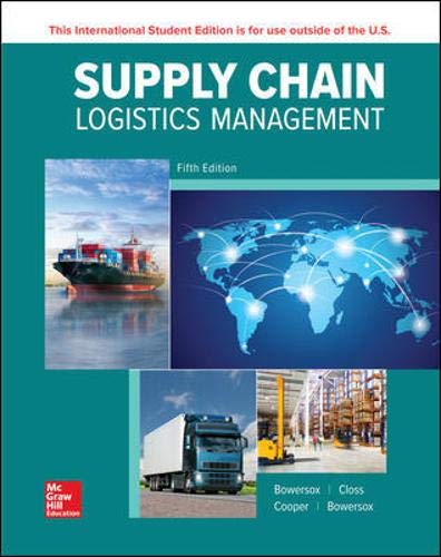 Supply Chain Logistics Management [Paperback] 5e by Bowersox - Smiling Bookstore