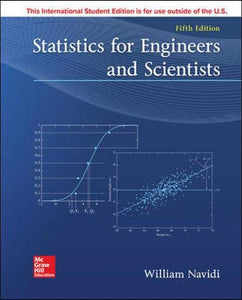 Statistics for Engineers and Scientists [Paperback] 5e by William Navidi