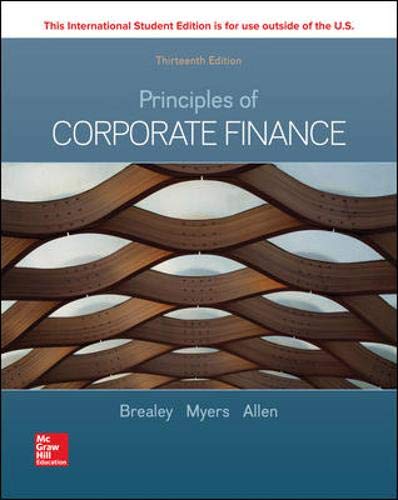 Principles of Corporate Finance [Paperback] 13e by Brealey - Smiling Bookstore :-)