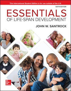 Essentials of Life-Span Development [Paperback] 6e by Santrock, John - Smiling Bookstore :-)