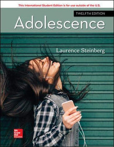 Adolescence [Paperback] 12e by Laurence Steinberg - Smiling Bookstore