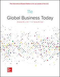 Global Business Today [Paperback] 11e by Hill - Smiling Bookstore :-)