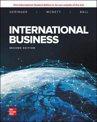 International Business [Paperback] 2e by Michael Geringer - Smiling Bookstore