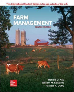 Farm Management [Paperback] 9e by Ronald Kay - Smiling Bookstore