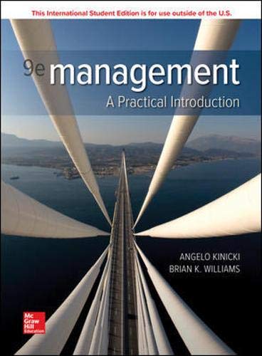 Management [Paperback] 9e by Kinicki - Smiling Bookstore :-)