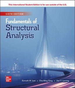 Fundamentals of Structural Analysis [Paperback] 6e by Kenneth Leet - Smiling Bookstore