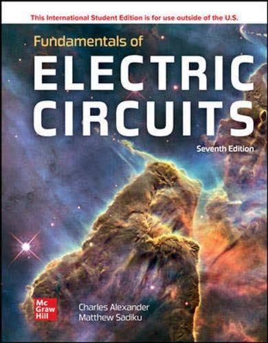 Fundamentals of Electric Circuits [Paperback] 7e by Charles Alexander - Smiling Bookstore