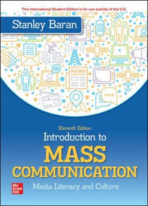 Introduction to Mass Communication [Paperback] 11e by Stanley Baran - Smiling Bookstore